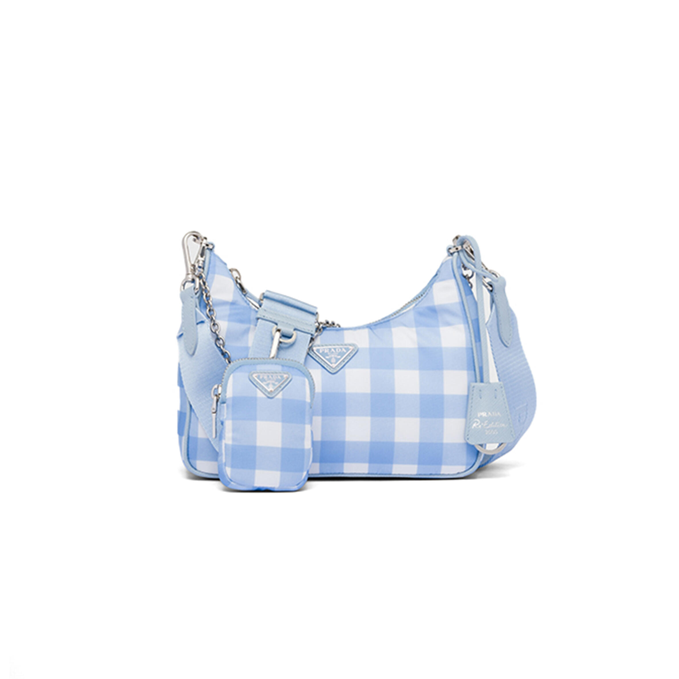 PRADA RE-EDITION 2005 PRINTED RE-NYLON BAG 1BH204 (22*12*6cm) 